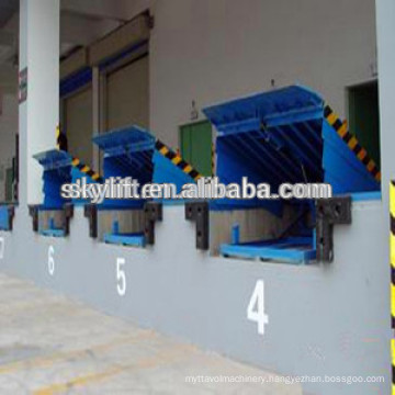 loading 10t manual hydraulic dock levelers